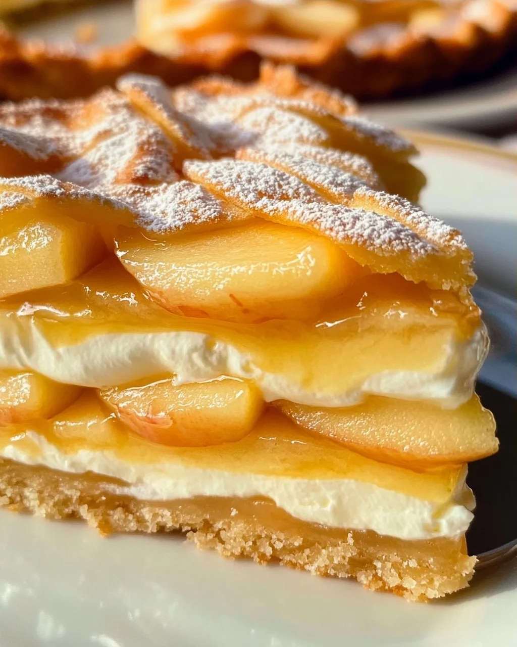 Apfeltorte mit Eierlikörcreme