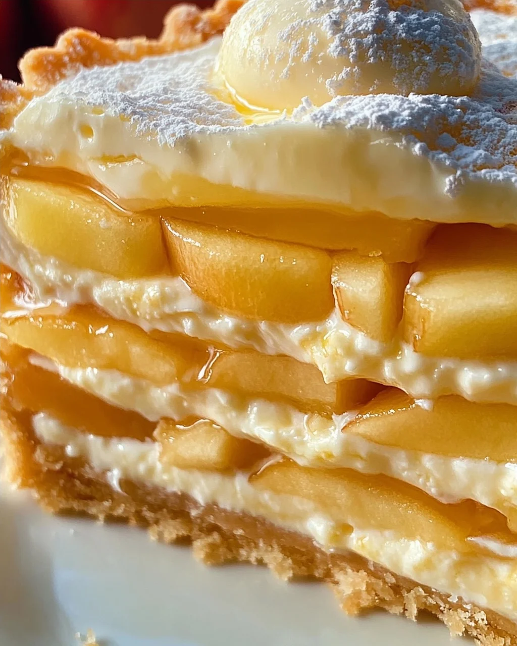 Apfeltorte mit Eierlikörcreme