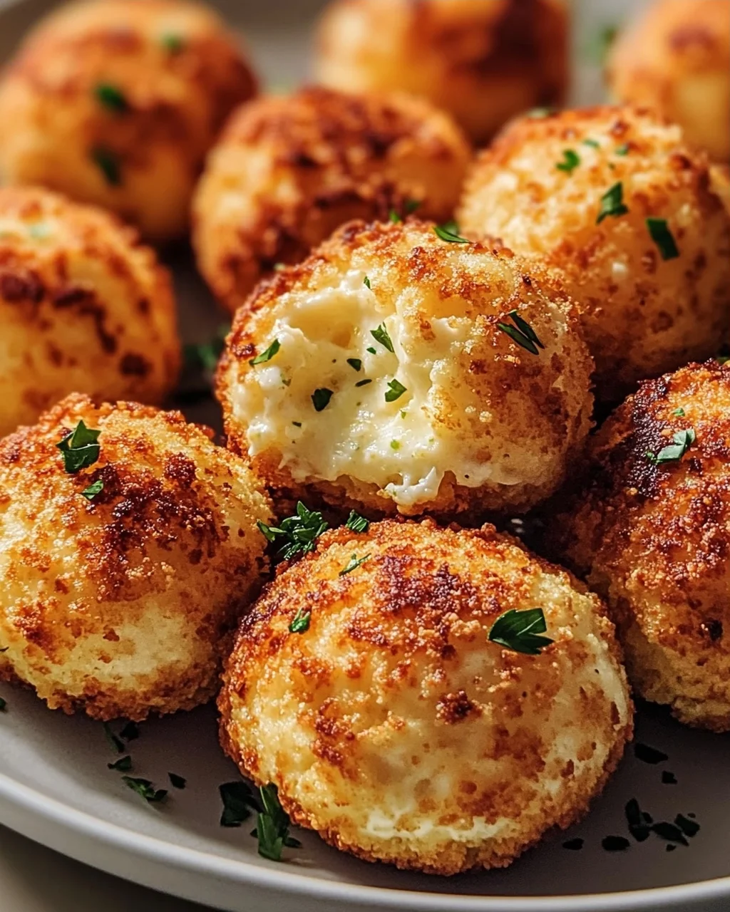 Blumenkohl Mozzarella Bällchen – Leckeres vegetarisches Rezept!