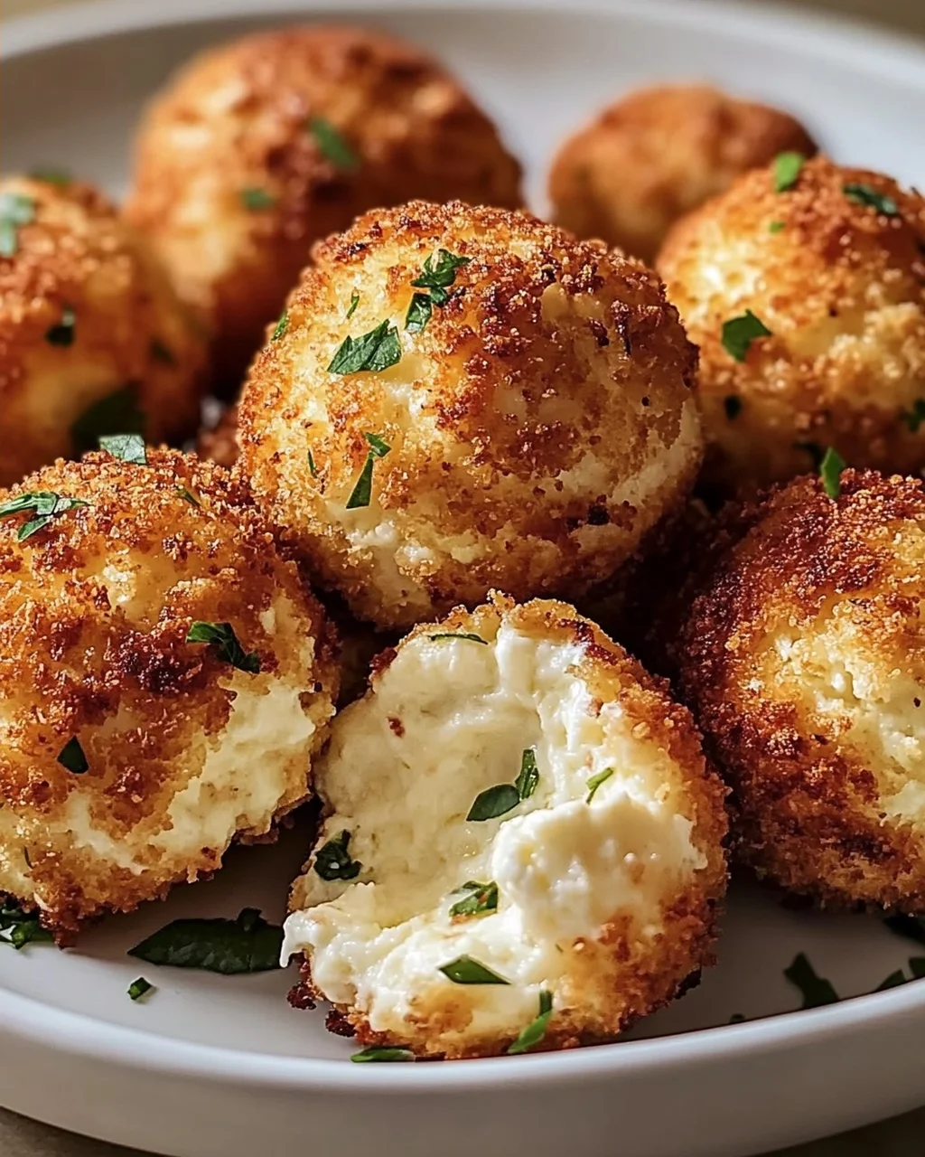 Blumenkohl Mozzarella Bällchen – Leckeres vegetarisches Rezept!