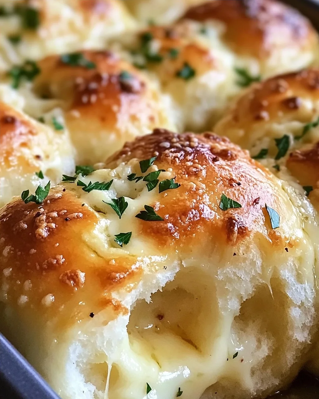 Buttrige Käse Knoblauch Brötchen – So fluffig, so lecker!