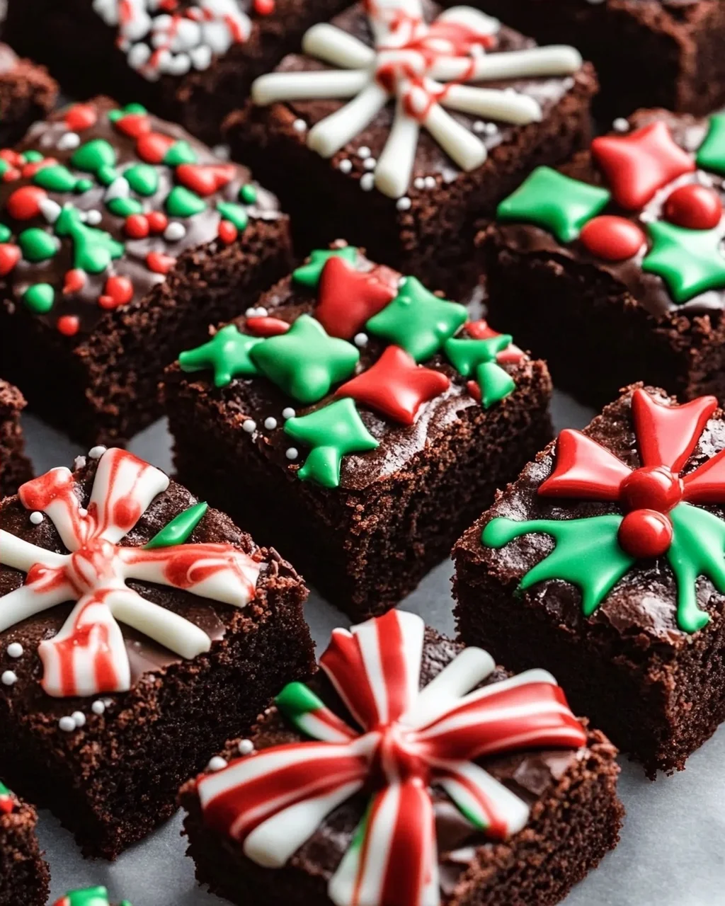 Christmas Present Brownies