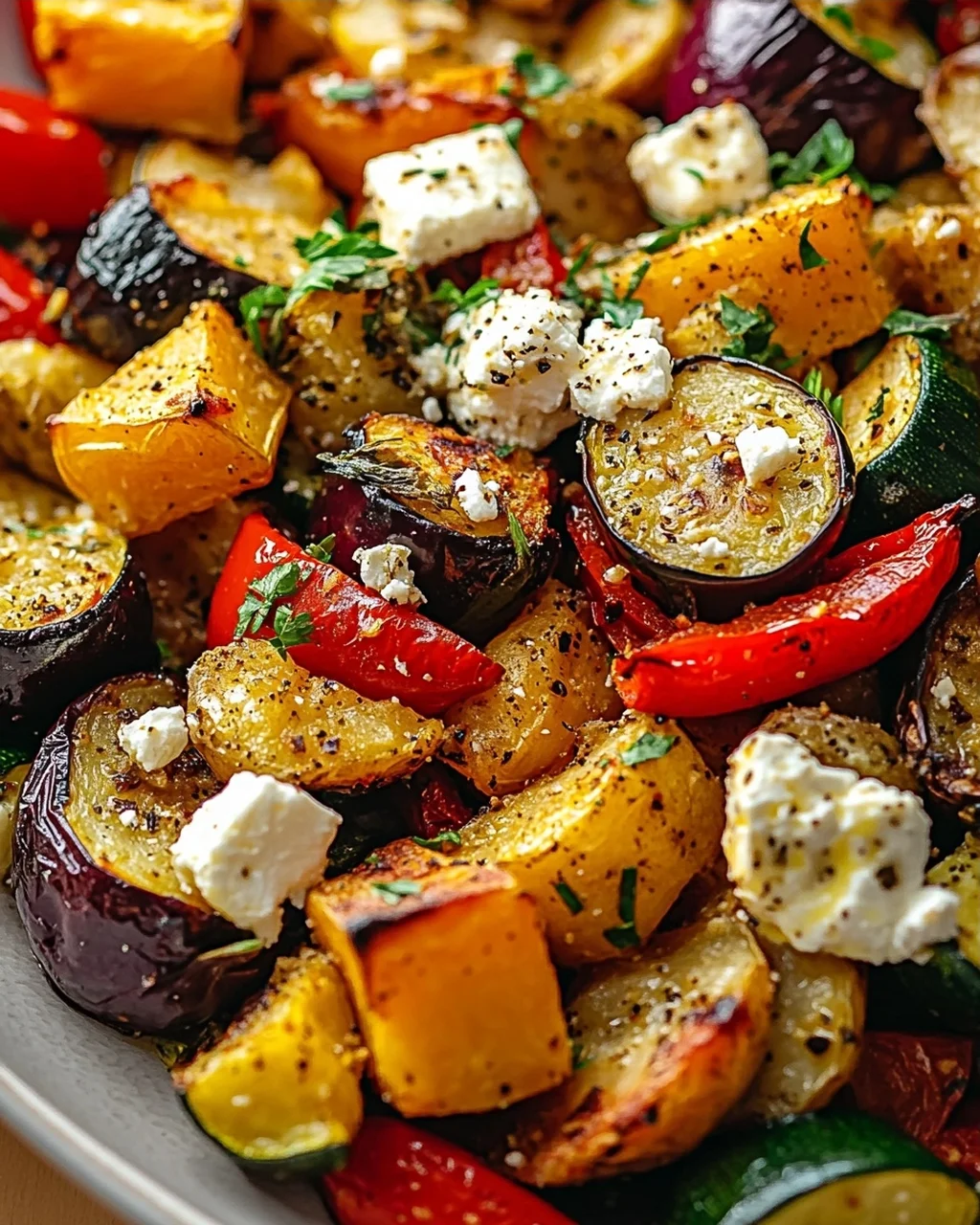Feta Kartoffeln mit Ofengemüse – Ein köstliches Rezept!