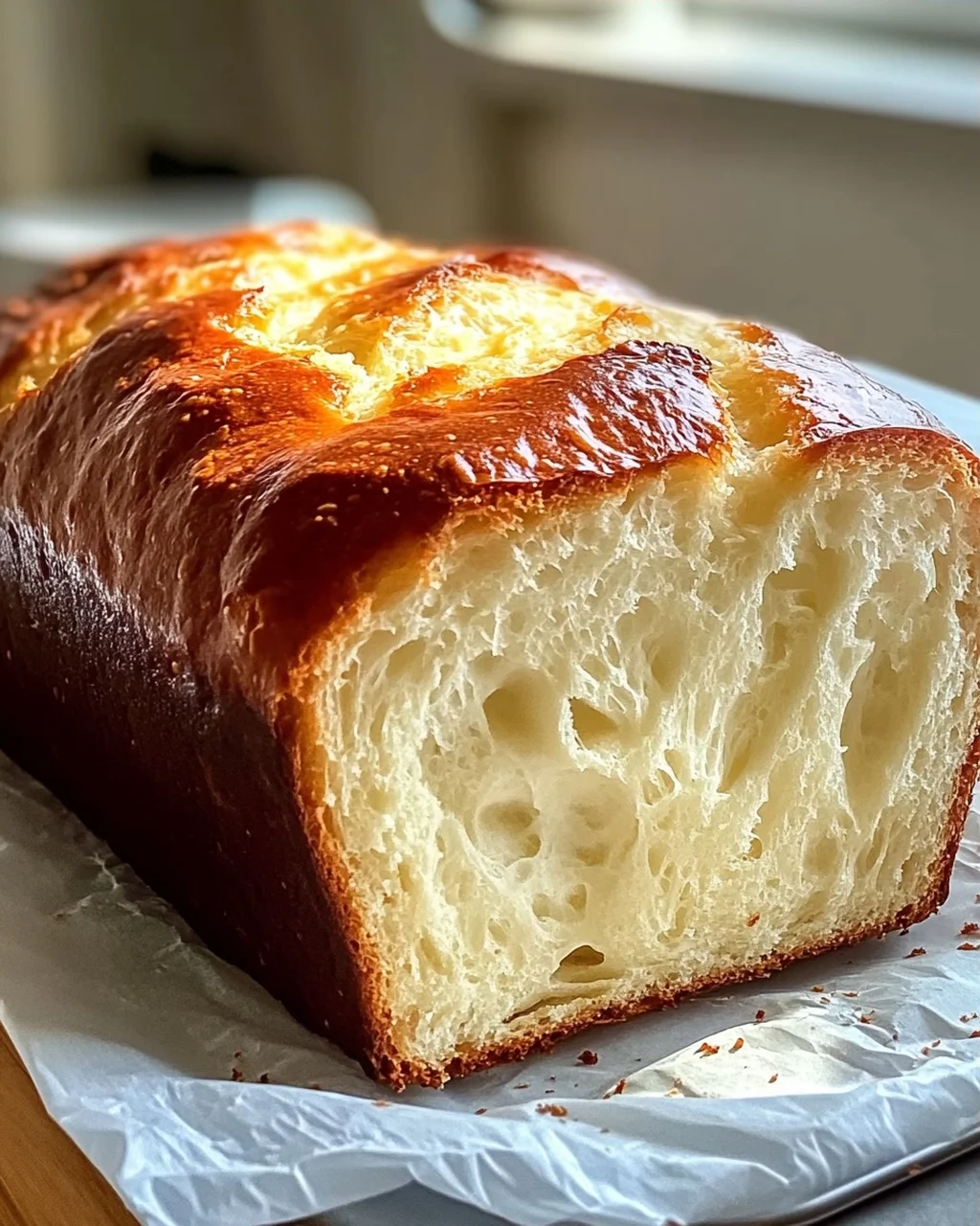 Flauschiges Null-Kohlenhydrat-Joghurt-Brot für Genießer
