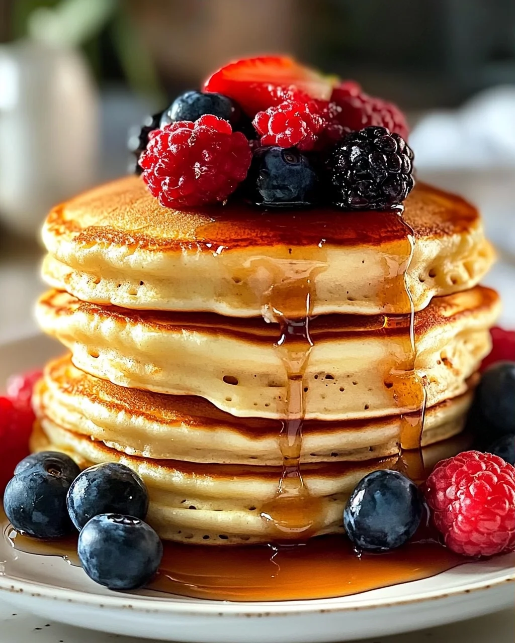 Fluffige Pancakes - amerikanisches Originalrezept