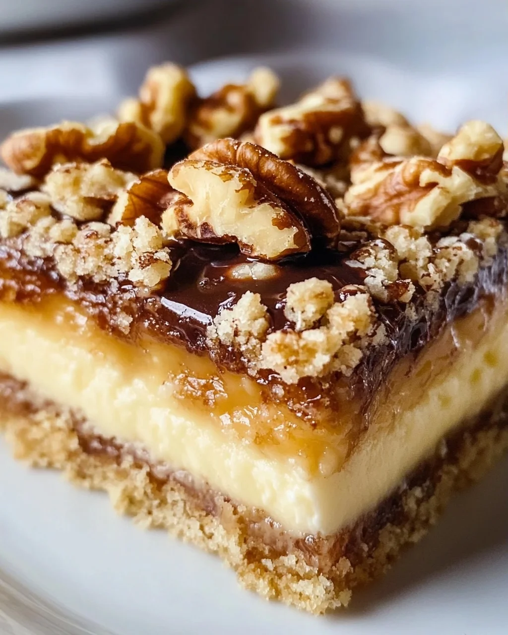 Friss-dich-dumm-Kuchen mit Walnüssen
