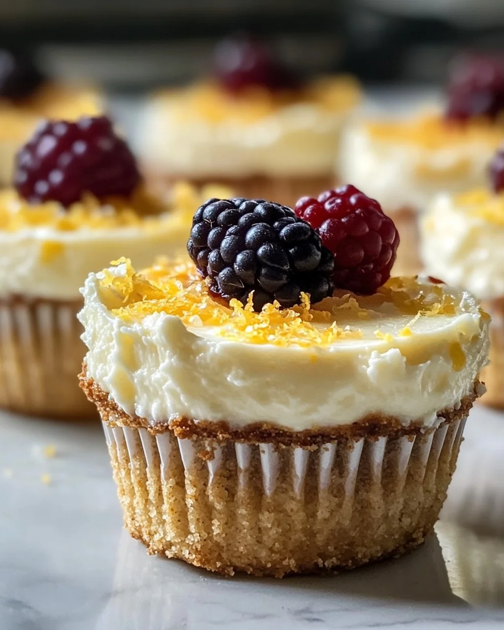 Gesunde Cottage Cheese Cheesecake Cups schnell gemacht