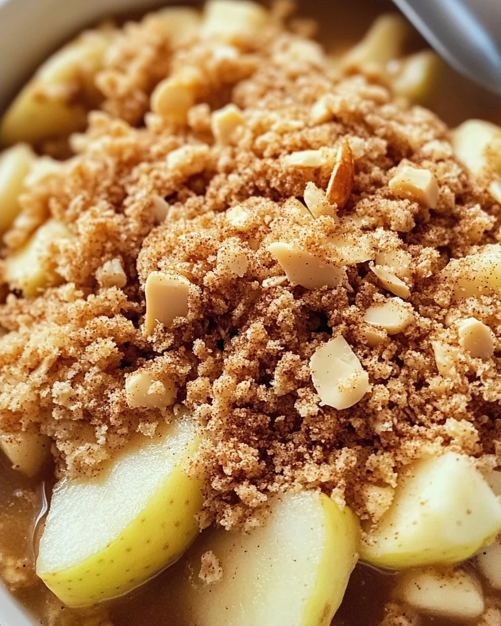 Gesunde Hochprotein-Apfel-Crisp für jeden Tag