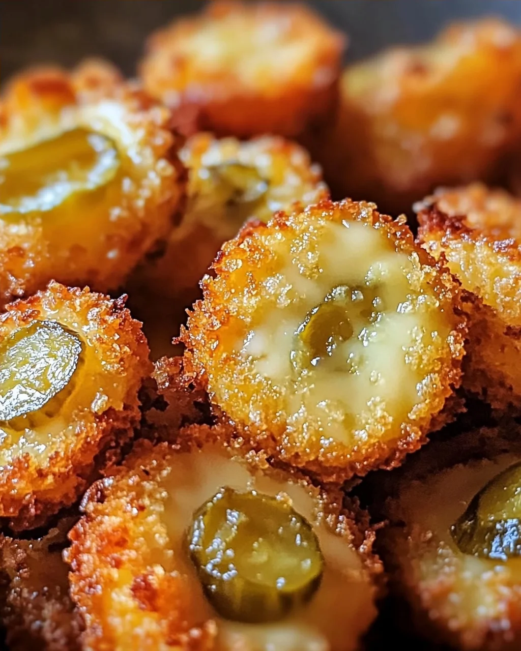 Gewürzgurkenkäsebissen - Knuspriger Snack für jeden Tag