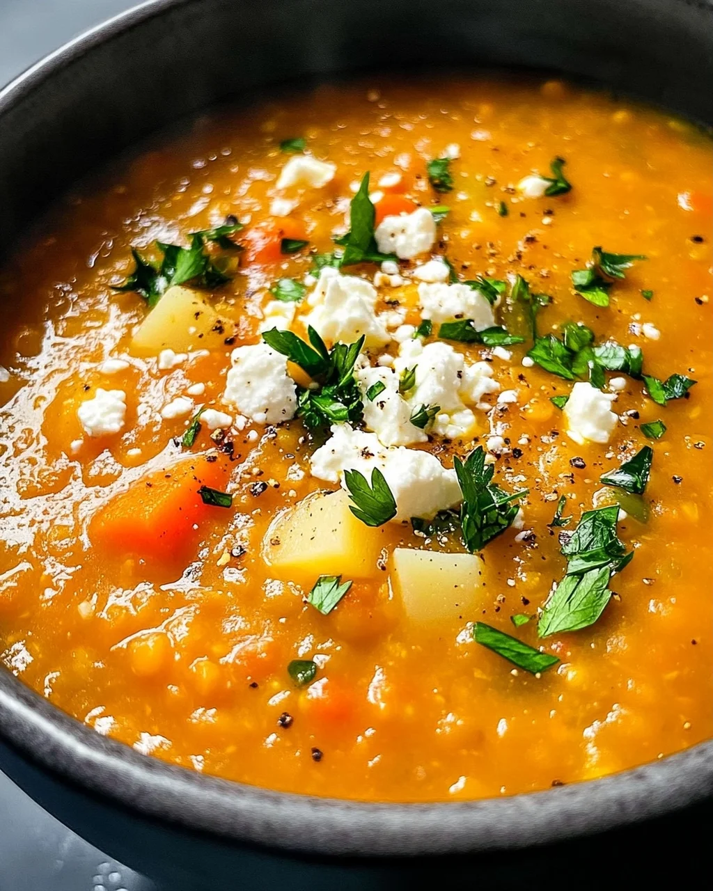 Griechische Linsensuppe