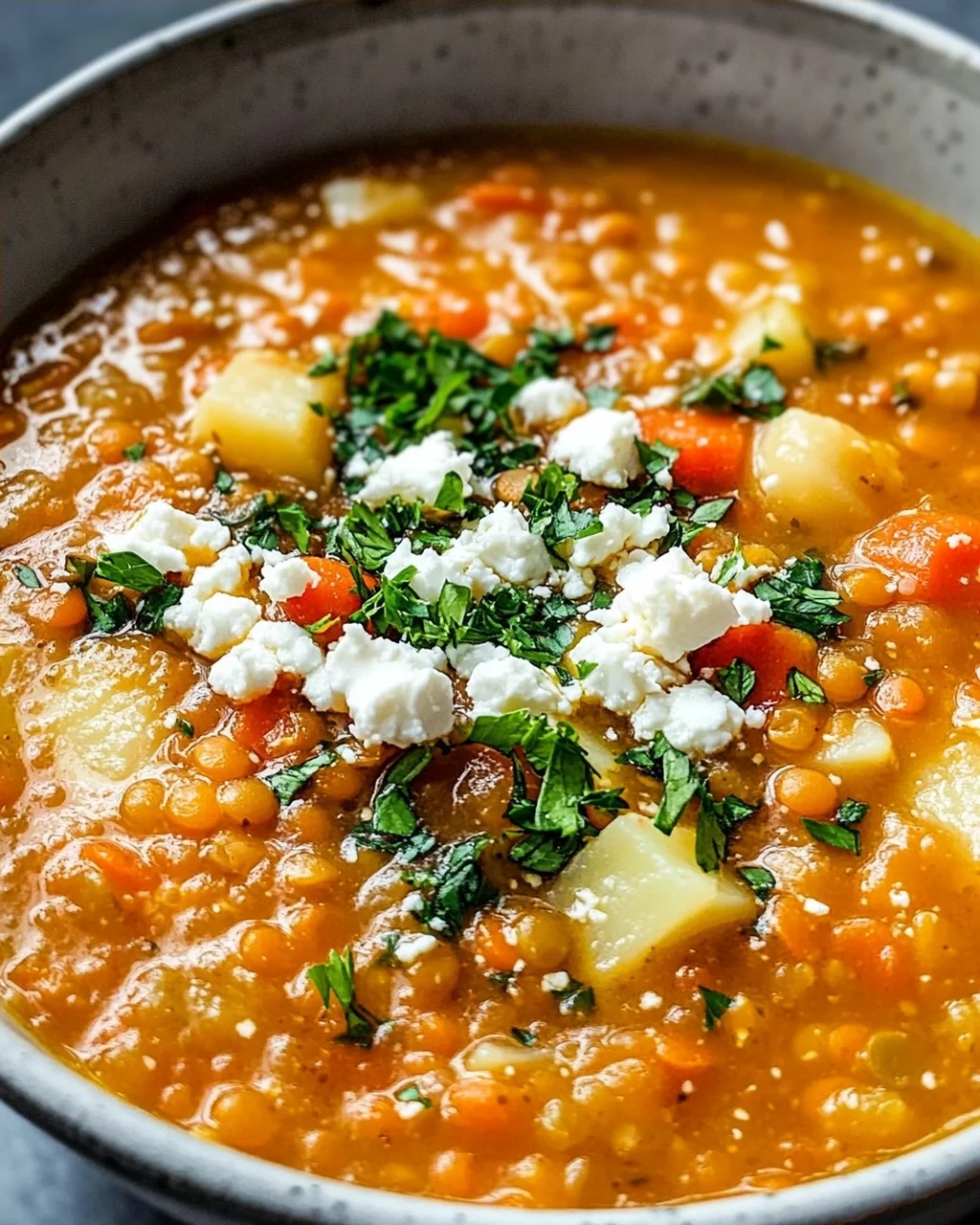 Griechische Linsensuppe