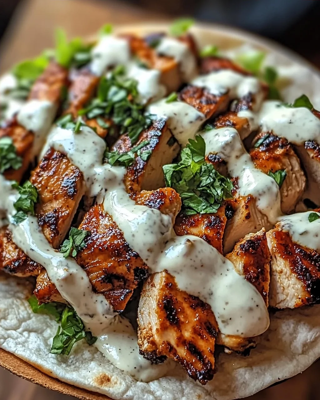 Hühnchen Shawarma mit Knoblauchsauce ganz leicht machen