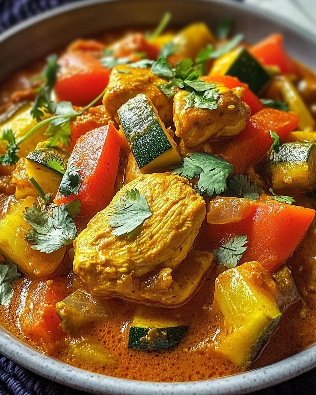 Indisches Hähnchen Curry