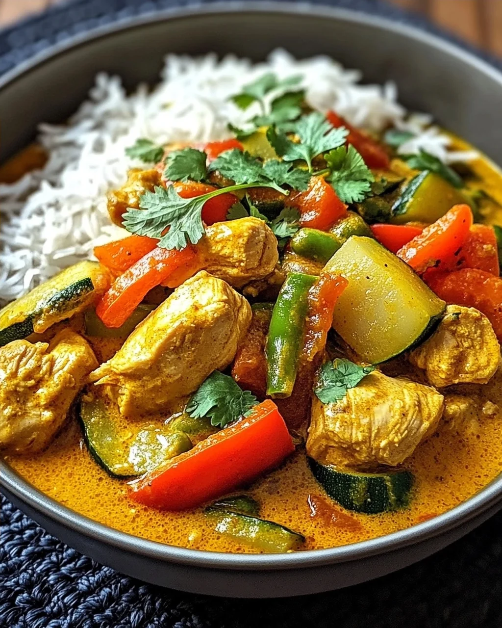 Indisches Hähnchen Curry
