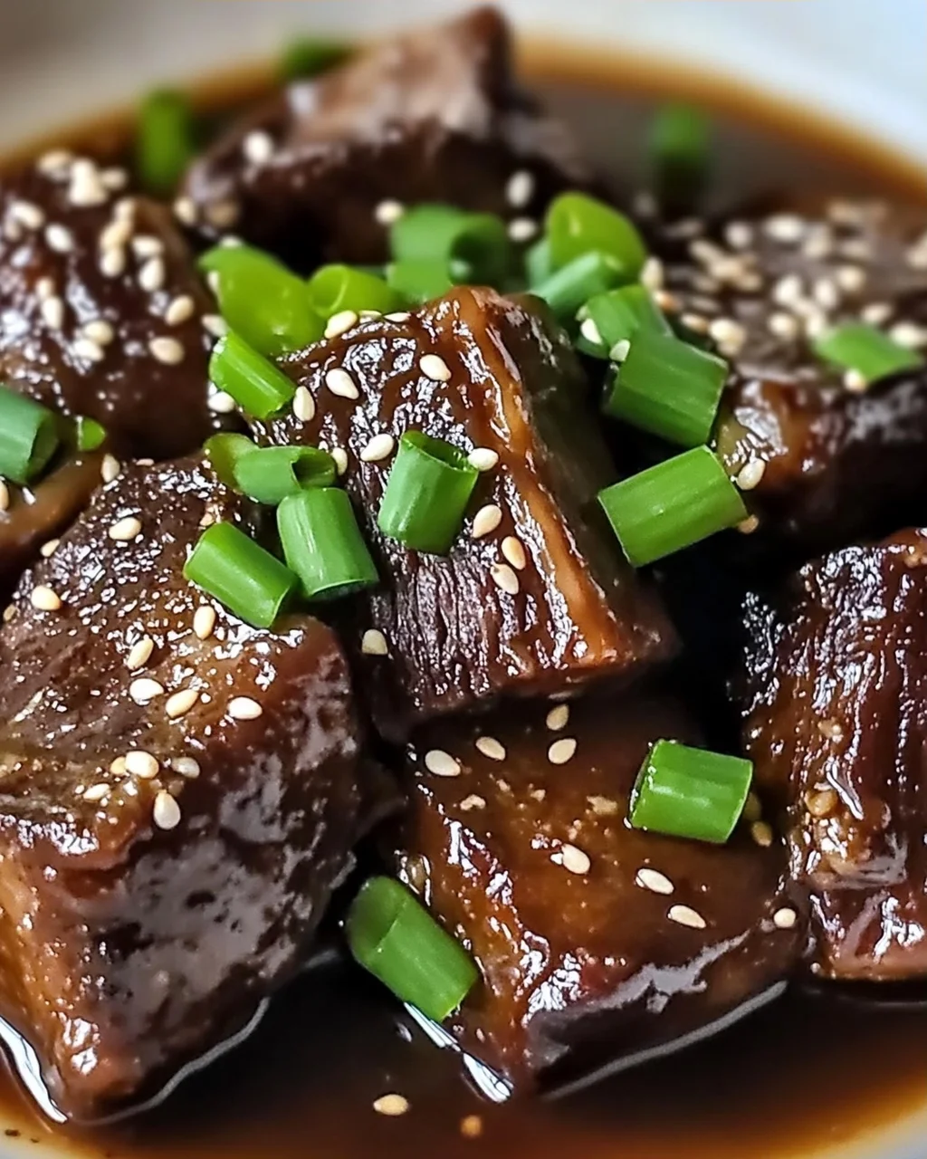 Ingwer-Miso geschmorte Rinderbrust für gemütliche Abende