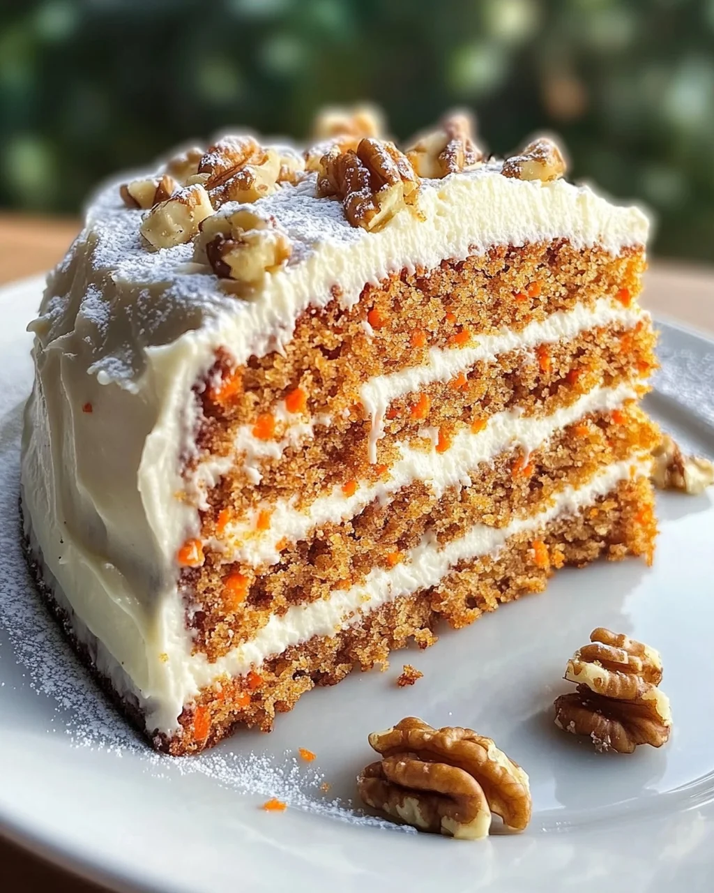 Karottenkuchen mit Frischkäse-Frosting