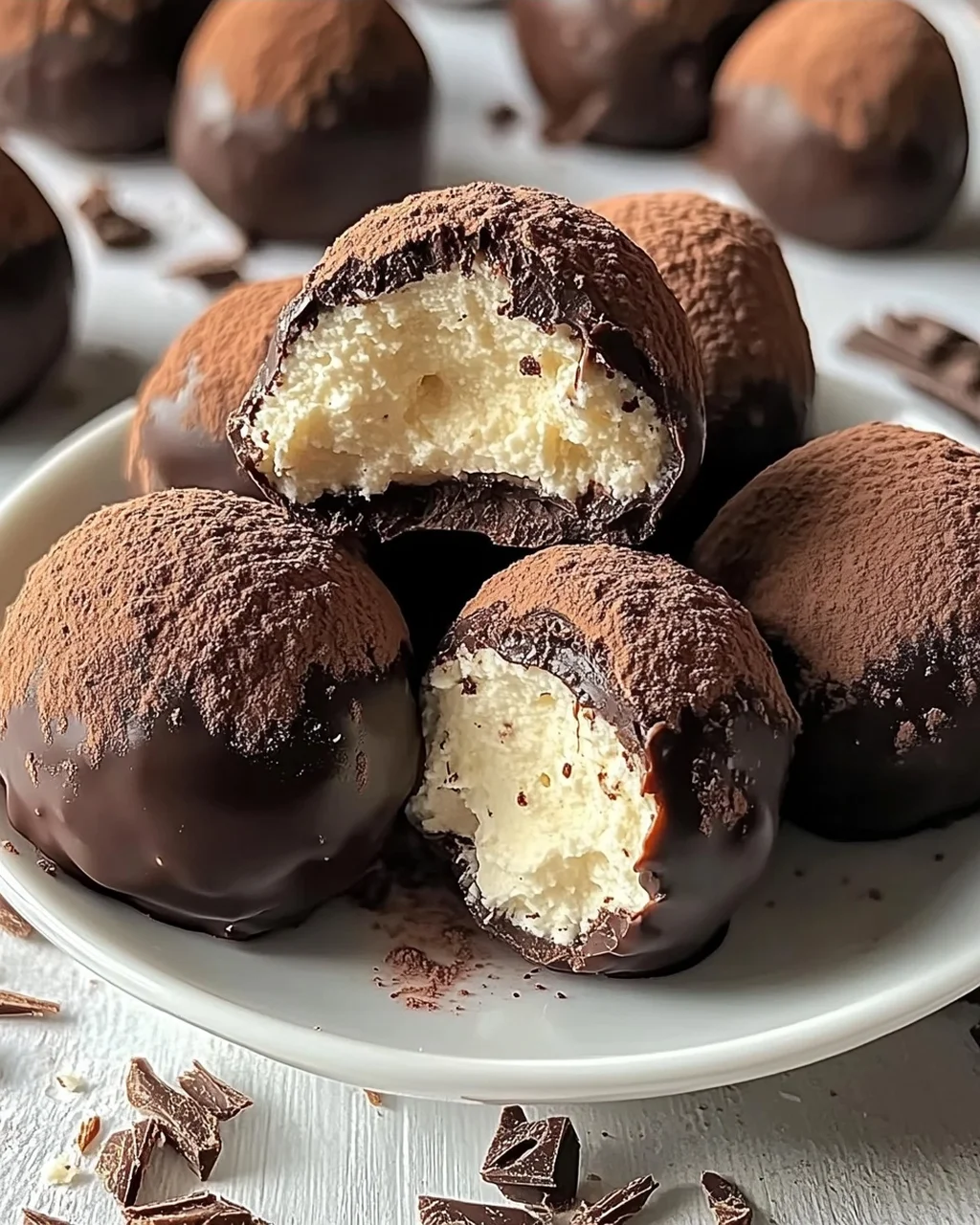 Keine Backen Tiramisu Trüffel für Süßigkeitenliebhaber