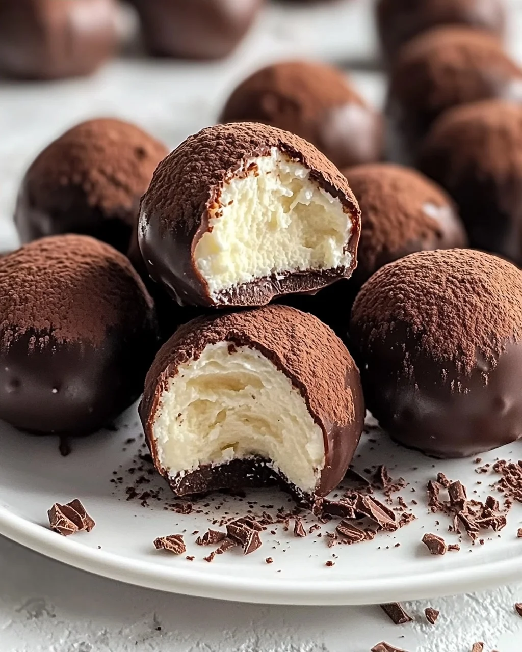 Keine Backen Tiramisu Trüffel für Süßigkeitenliebhaber