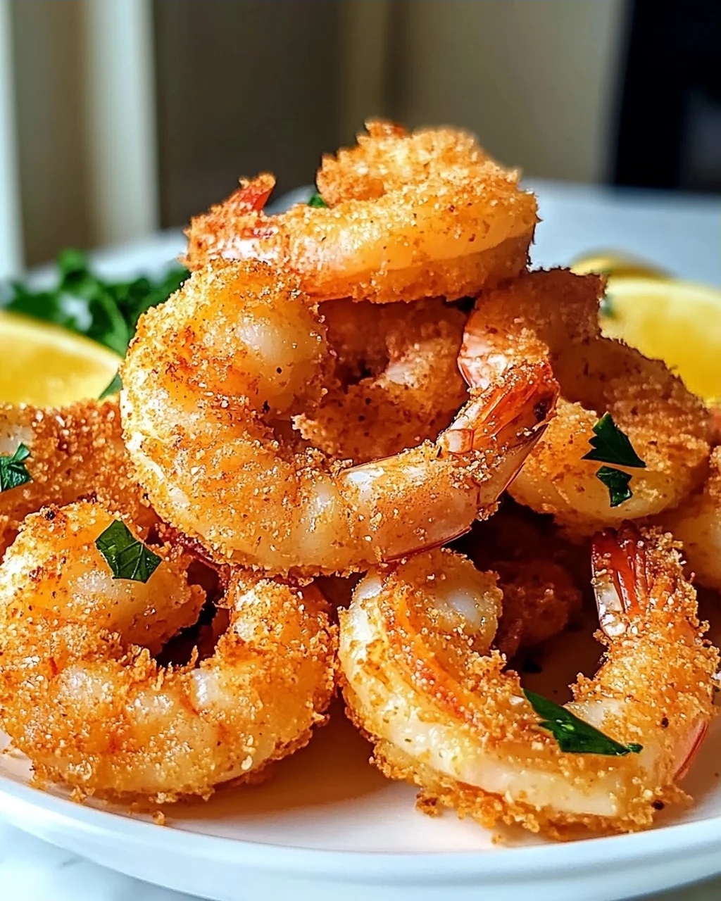 Keto Frittierte Garnelen in 15 Minuten genießen