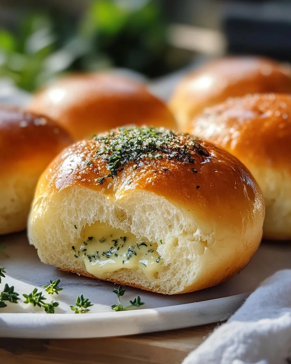 Knusprige Brioche-Burger-Brötchen