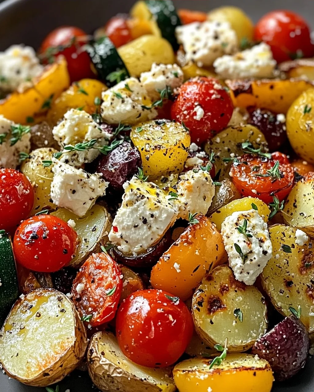 Knusprige Feta Kartoffeln Ofengemüse: Schnell & unglaublich lecker!