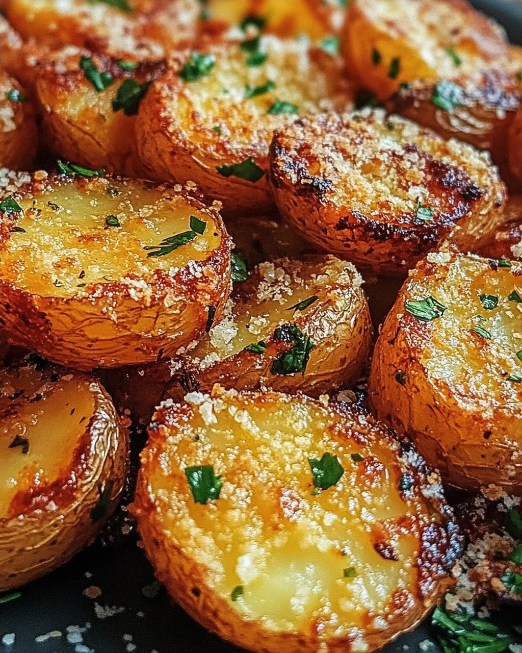 Knusprige Parmesan Röstkartoffeln