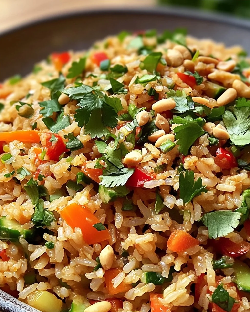 Knuspriger Reissalat Erdnuss-Chili: Das ultimative Sommerrezept