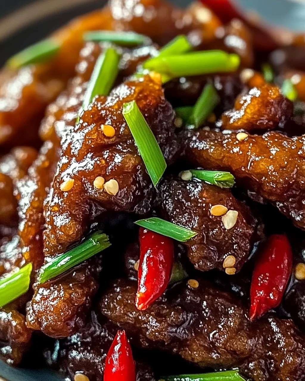Knuspriges Chili-Rindfleisch für den perfekten Genuss