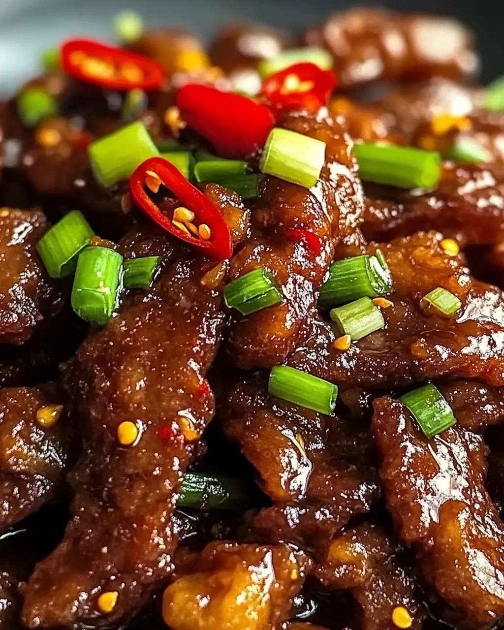 Knuspriges Chili-Rindfleisch für den perfekten Genuss