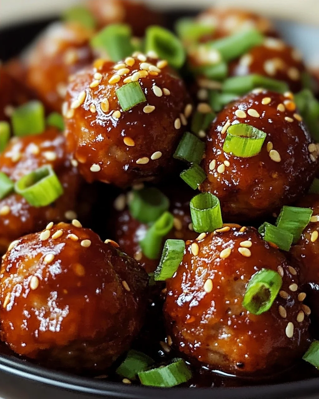 Koreanische BBQ Rinderfleischbällchen – Perfekter Partysnack