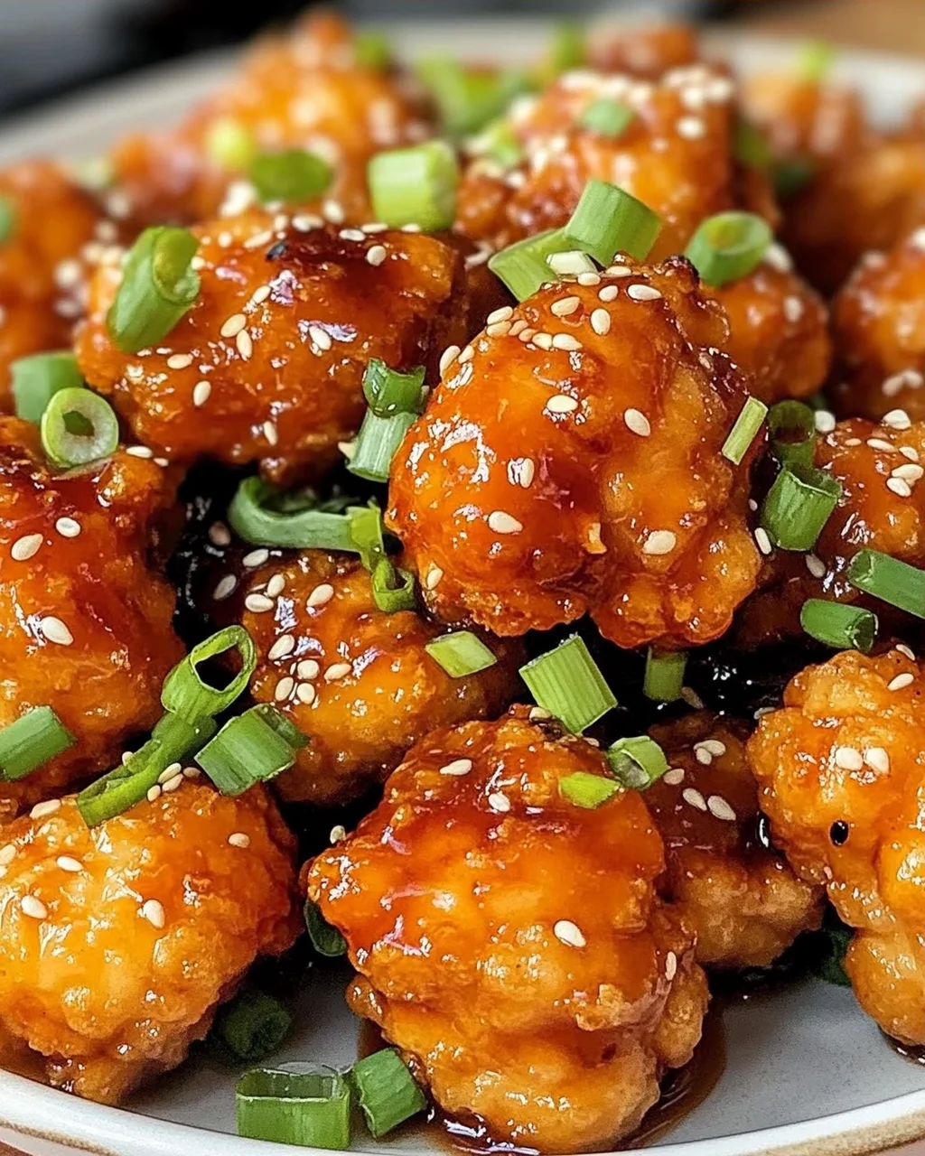 Koreanische Popcorn-Hühnchenbissen einfach zubereiten