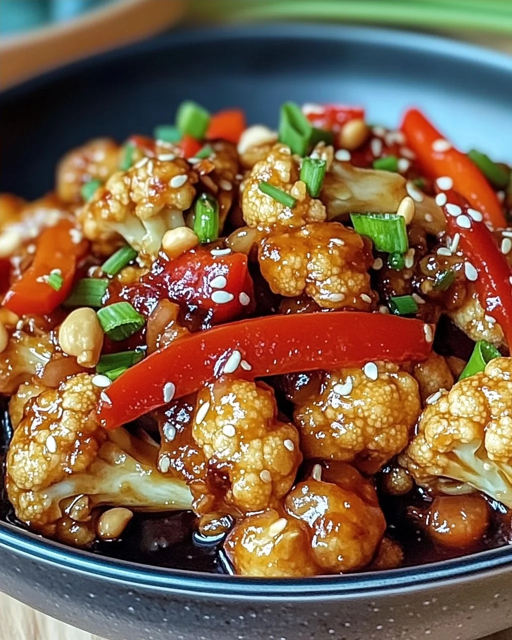 Kung Pao Blumenkohl: Würzig, Vegan und Einfach!