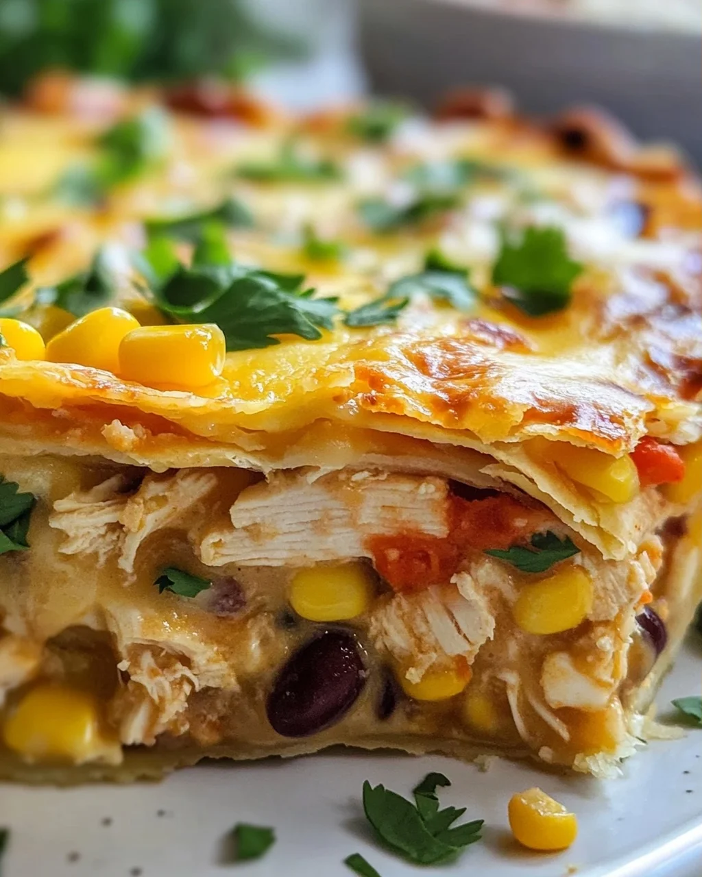 Leckerer Gebackener Hähnchen-Tortilla-Auflauf – Dein Rezept