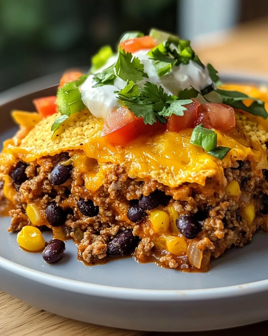 Leckerer Taco Auflauf mit Rinderhackfleisch – Schnell & einfach!