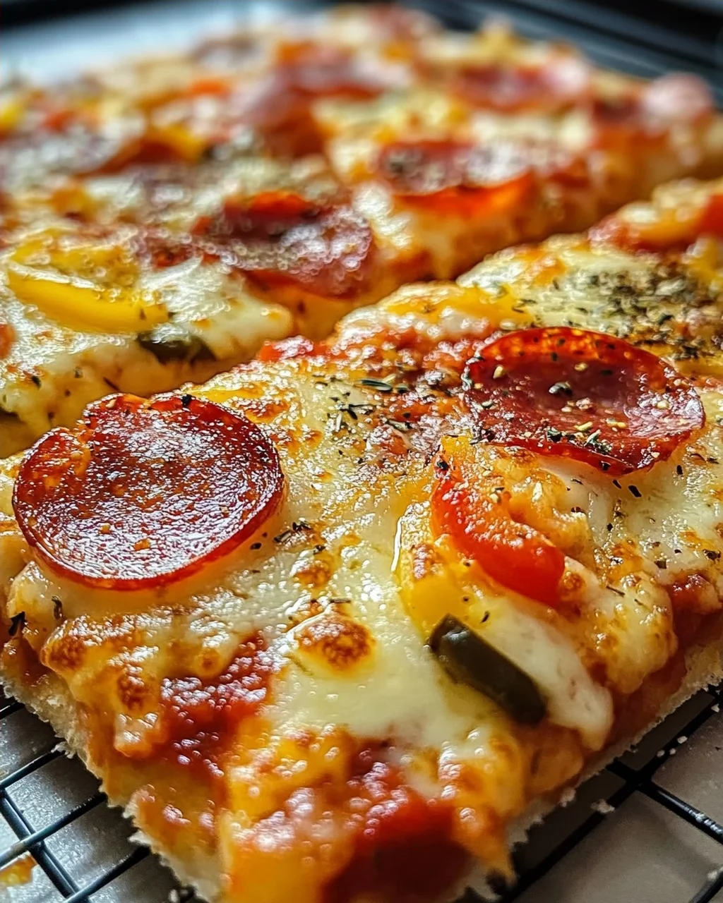 Low Carb Schüttelpizza