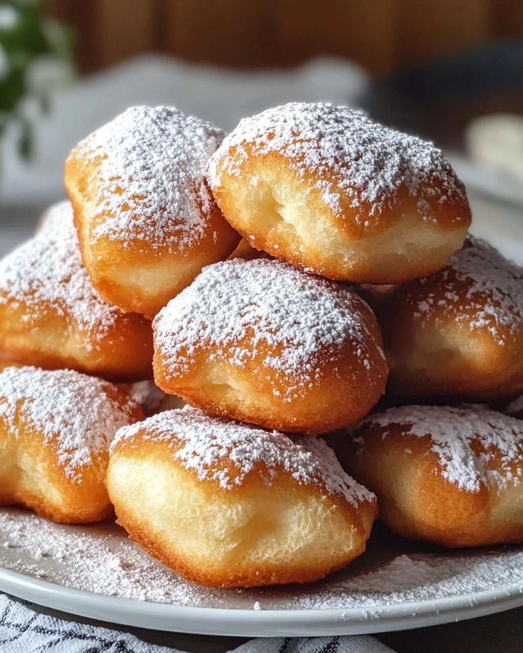 Luftig-leichte Vanille French Beignets selber machen