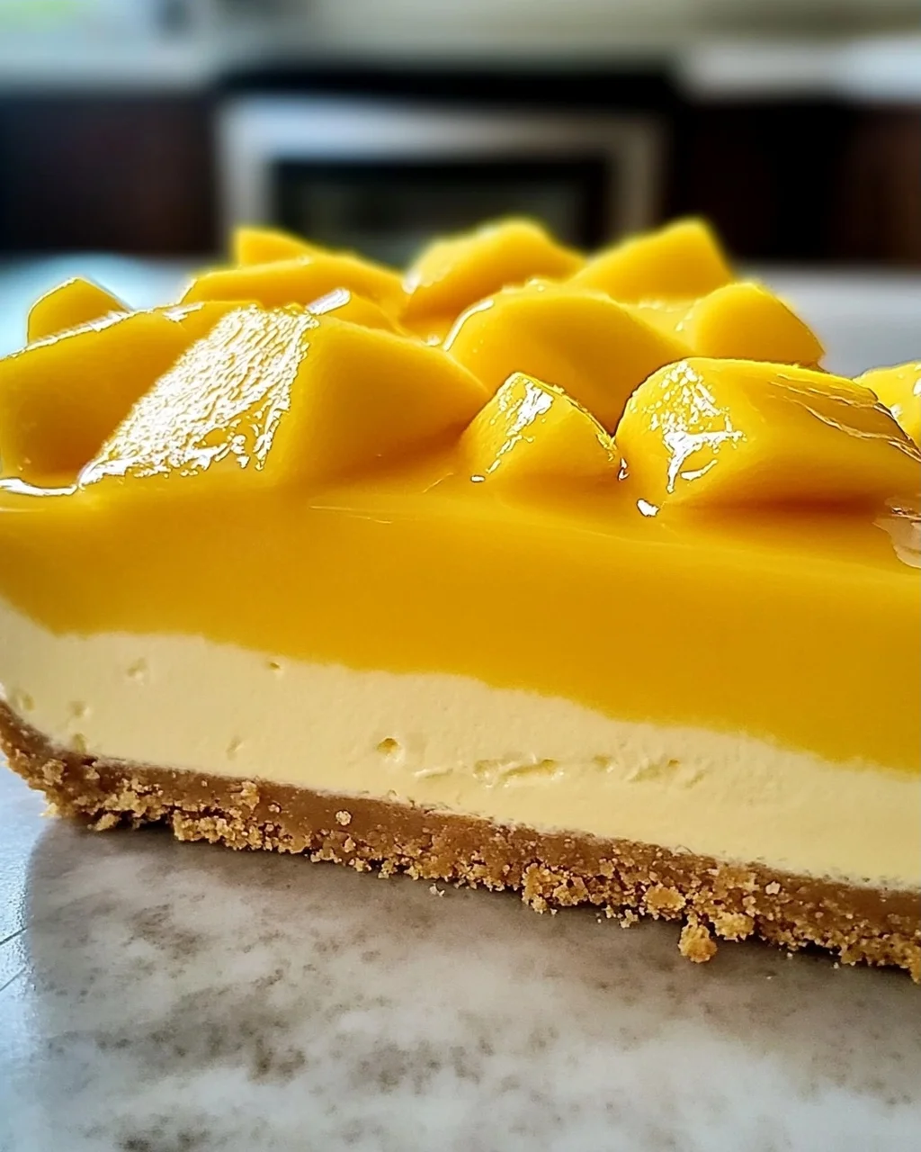 Mango-Käsekuchen ohne Backen: Einfaches Rezept