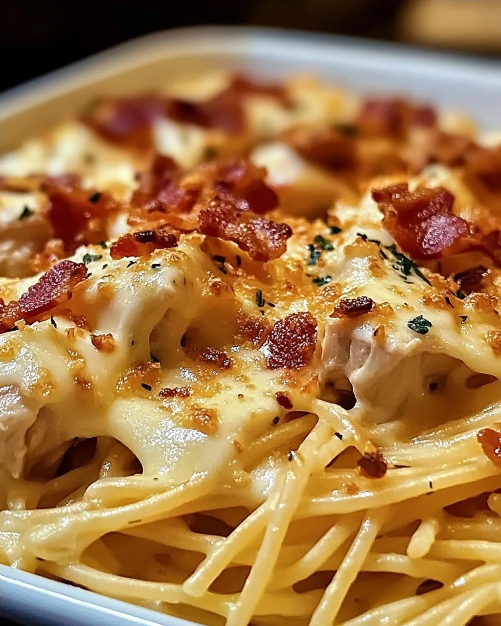 Monterey-Hühnchen-Spaghetti für schnellen Genuss