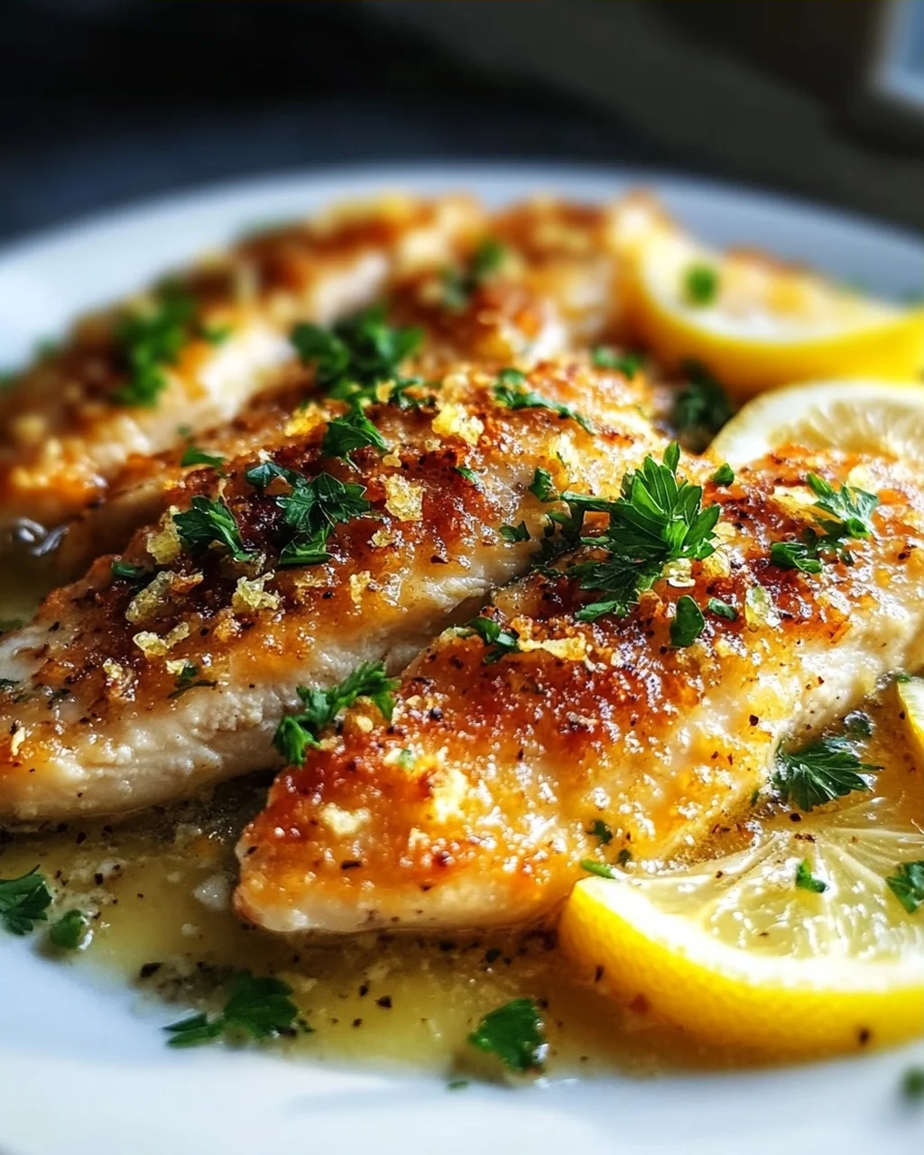 Perfektes Zitronen Parmesan Pfannenhähnchen: Einfach & schnell