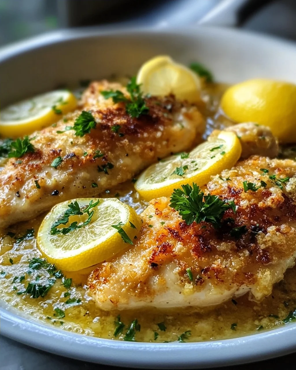 Perfektes Zitronen Parmesan Pfannenhähnchen: Einfach & schnell