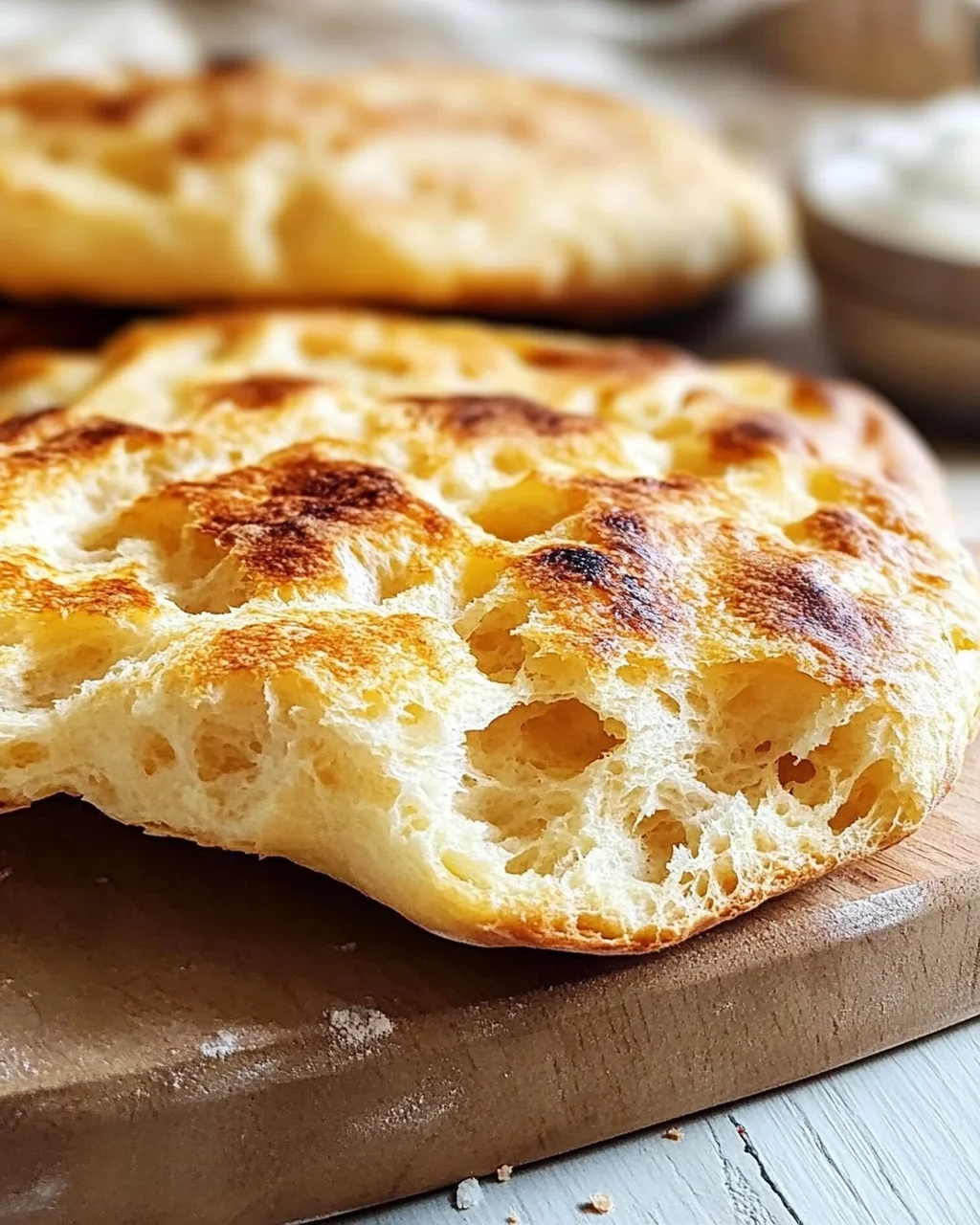 Pfannenbrot ohne Hefe Rezept