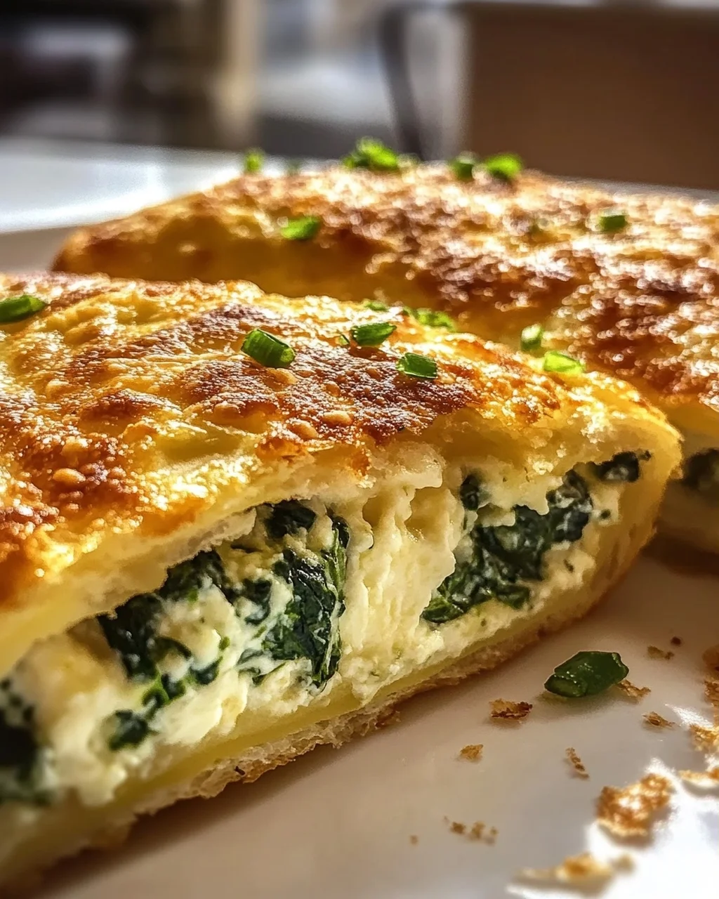 Protein-Packed Spinach Cottage Cheese Flagels Delight