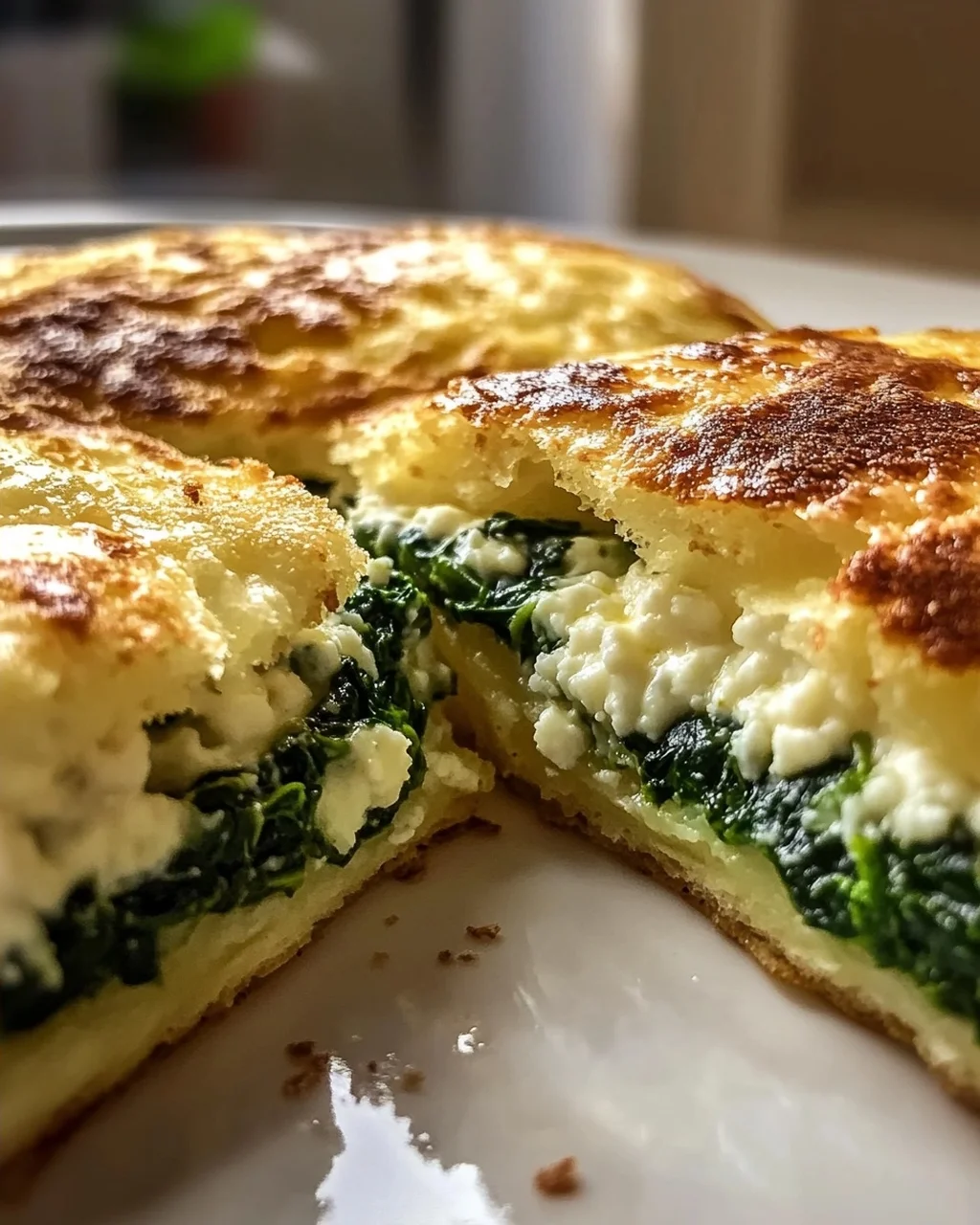 Protein-Packed Spinach Cottage Cheese Flagels Delight