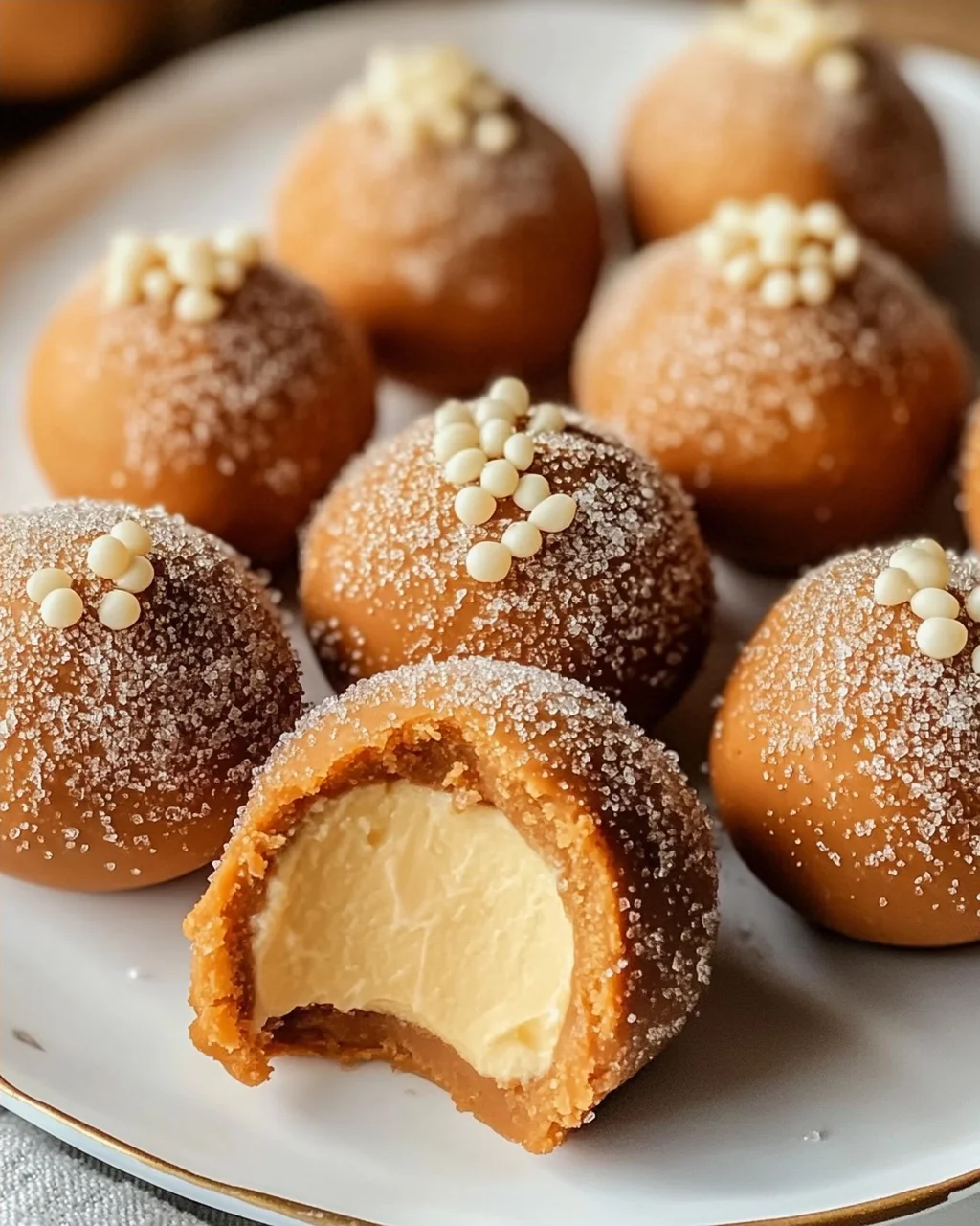 Pumpkin Cheesecake Truffles