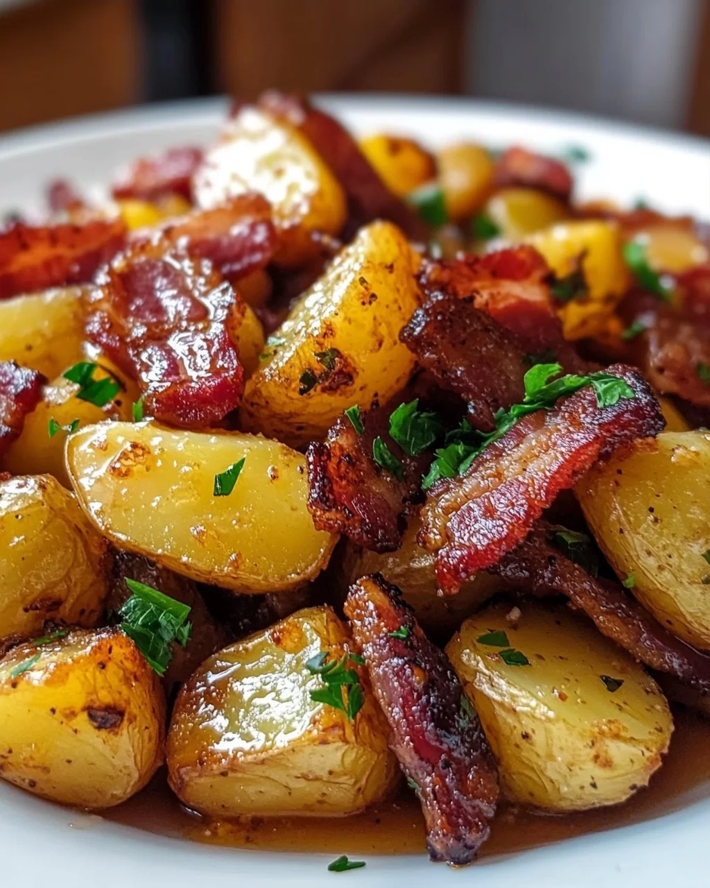 Rindfleisch Bacon & Honig-Ofenkartoffeln – Knusprig-süß Genuss!