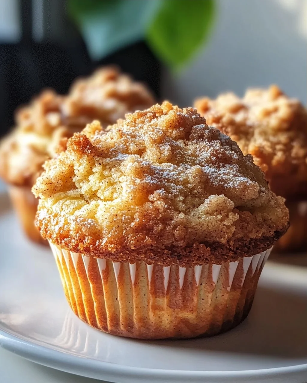 Saftige Apfel-Zimt-Streusel-Muffins wie vom Bäcker