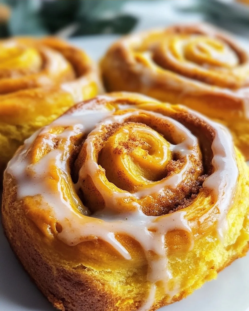 Saftige Kürbis Zimtschnecken – Herbstlicher Genuss!