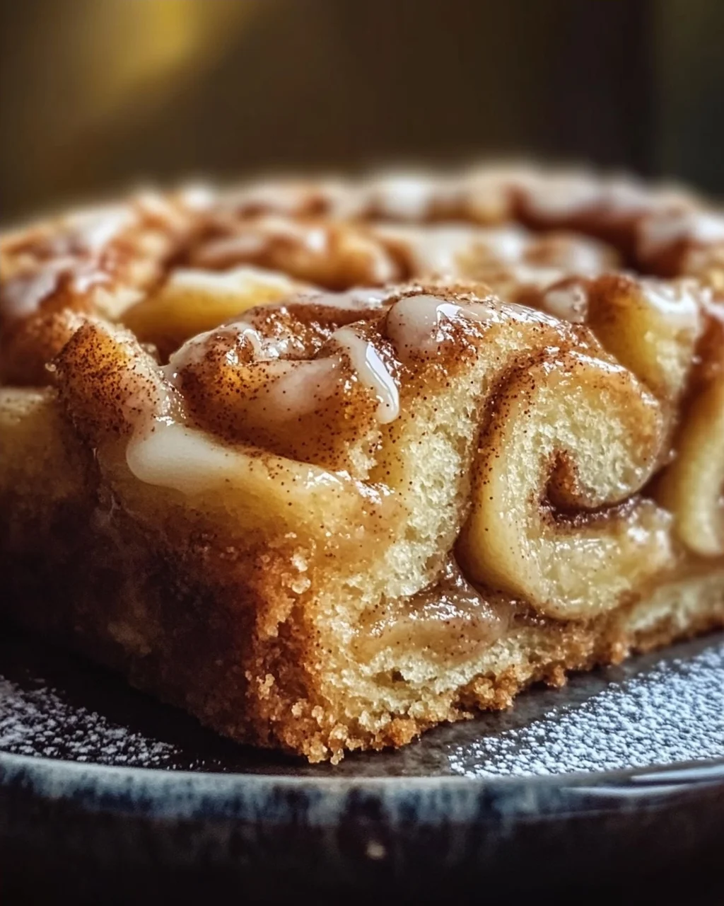 Saftiger Zimtschnecken Apfelkuchen