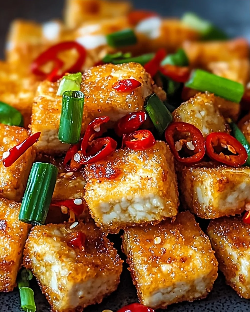 Salz und Chili Tofu – Der perfekte Snack für Zuhause