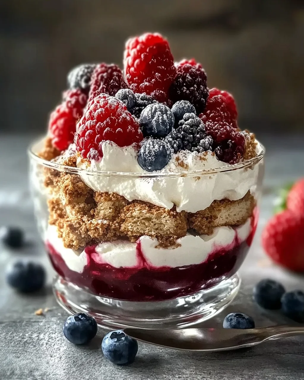 Spekulatius Tiramisu mit alkoholfreien Beeren – Genuss pur!